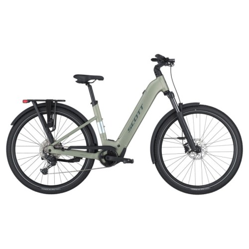 Przejdź do produktu Rower elektryczny Scott Sub eRide 30 Wave Aztec Green